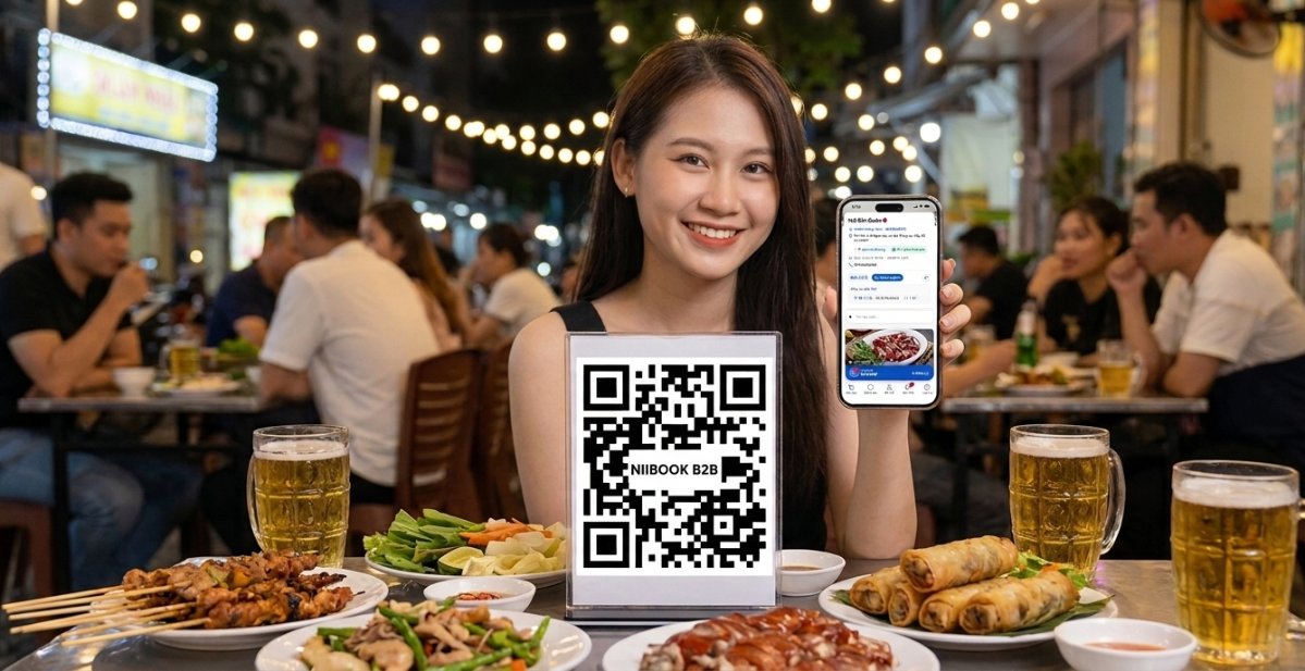 Tính năng quét mã QR gọi món miễn phí cho quán của bạn