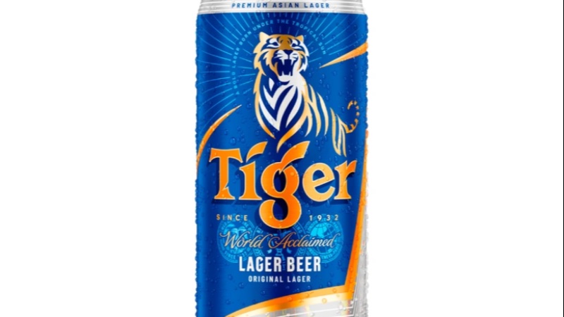 Bia Tiger nâu